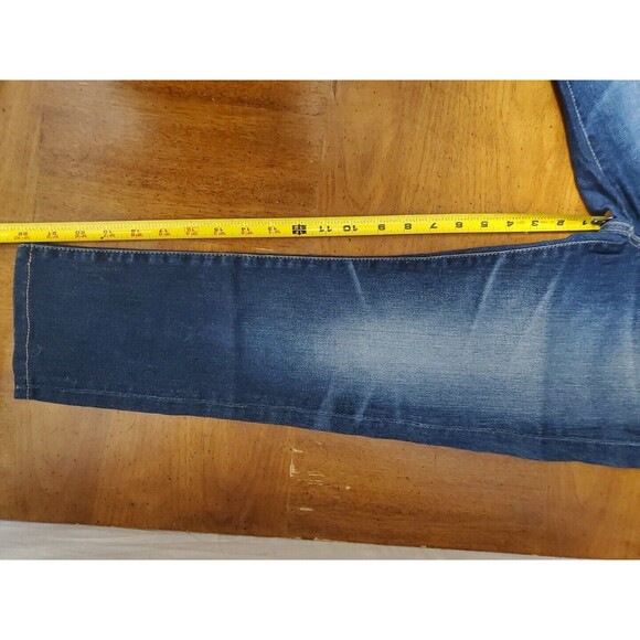 Ag Adriano Goldschmied Prima Cigarette Crop Jeans Medium Wash Blue Low Rise 26R - Picture 8 of 9